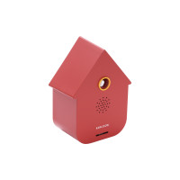 Nástenné kukučkové hodiny Modern Cuckoo Karlsson KA6095RD, 12cm